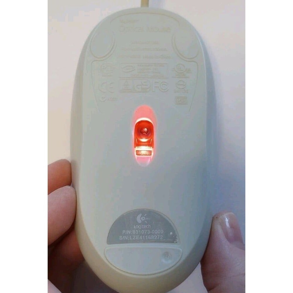 Logitech Optical Mouse USB (Model: M-BT96a) Used Tested/Works - Picture 5 of 12
